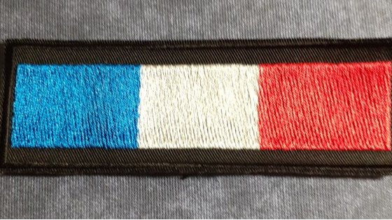 Patch drapeau de france