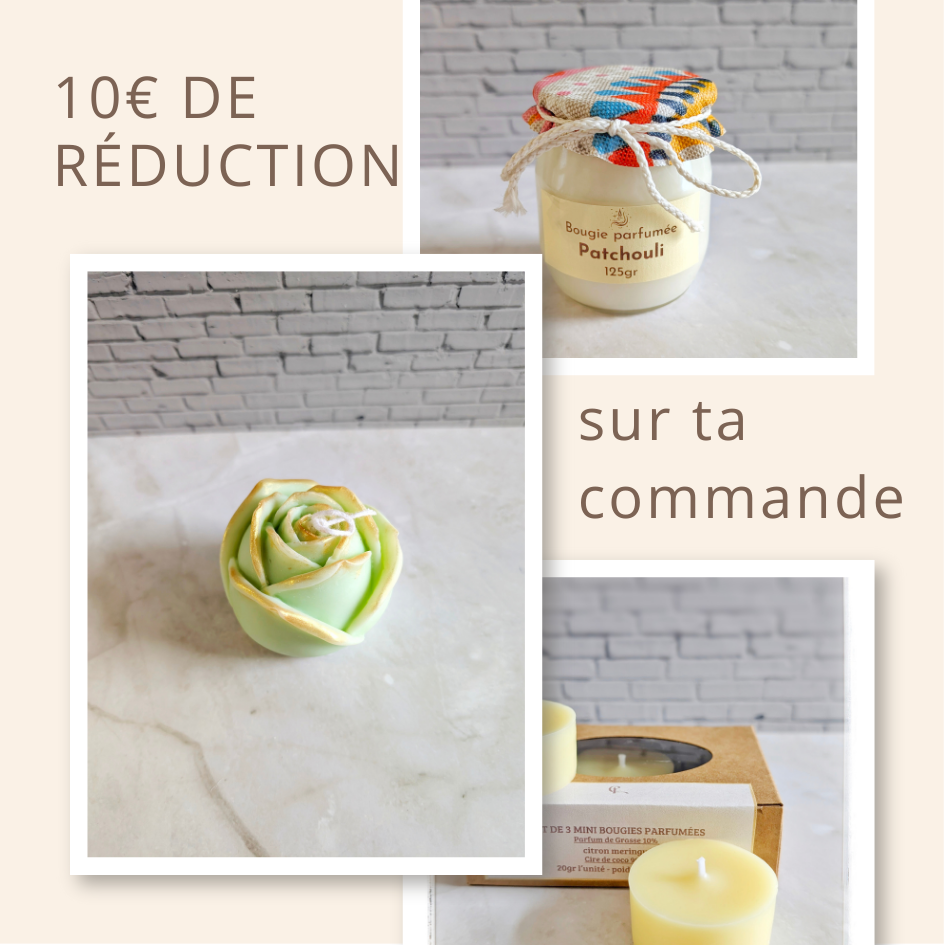 bougies parfumées éco-responsables