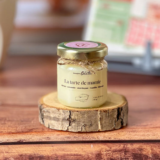 Mini bougie citron meringué