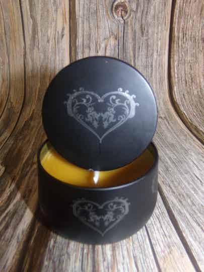 Bougie coeur