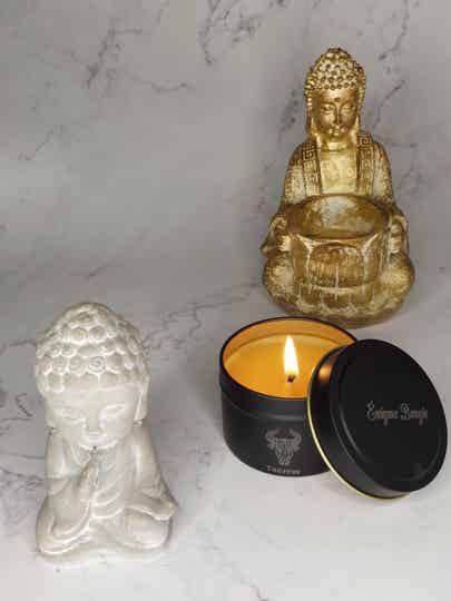 Bougie signe astrologique  Taureau