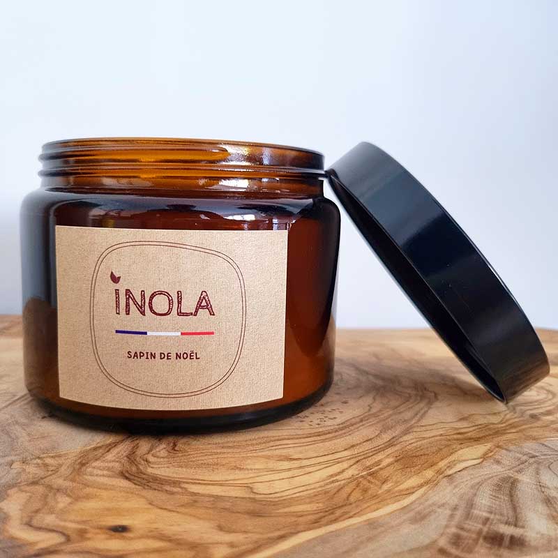 Bougie Sapin de Noël 500g