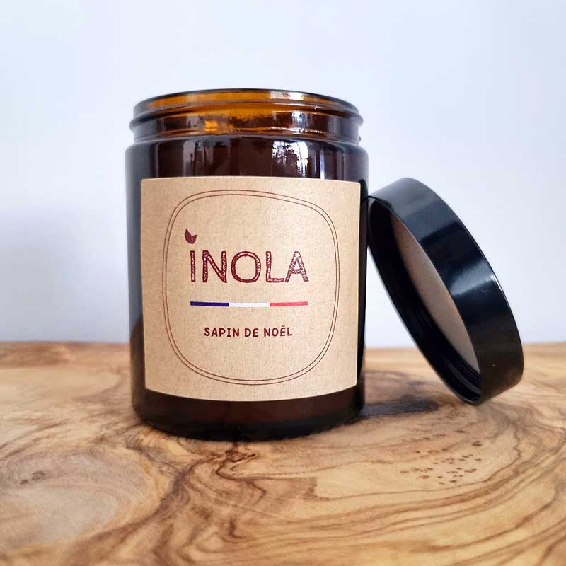 Bougie Sapin de Noël 180g