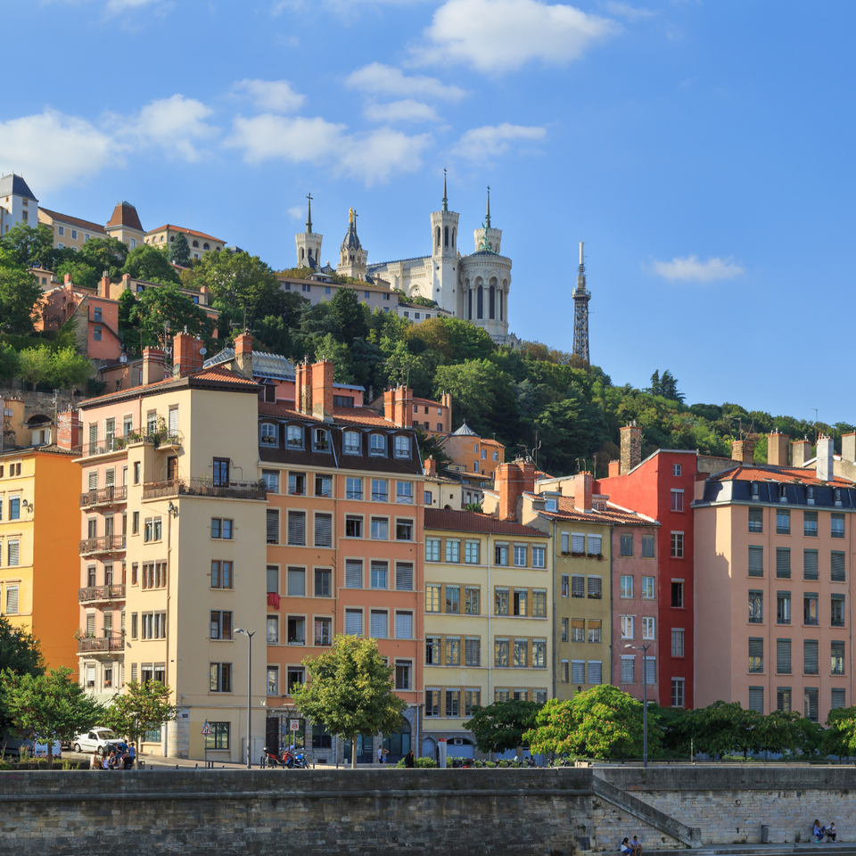 Photo de la belle ville de Lyon