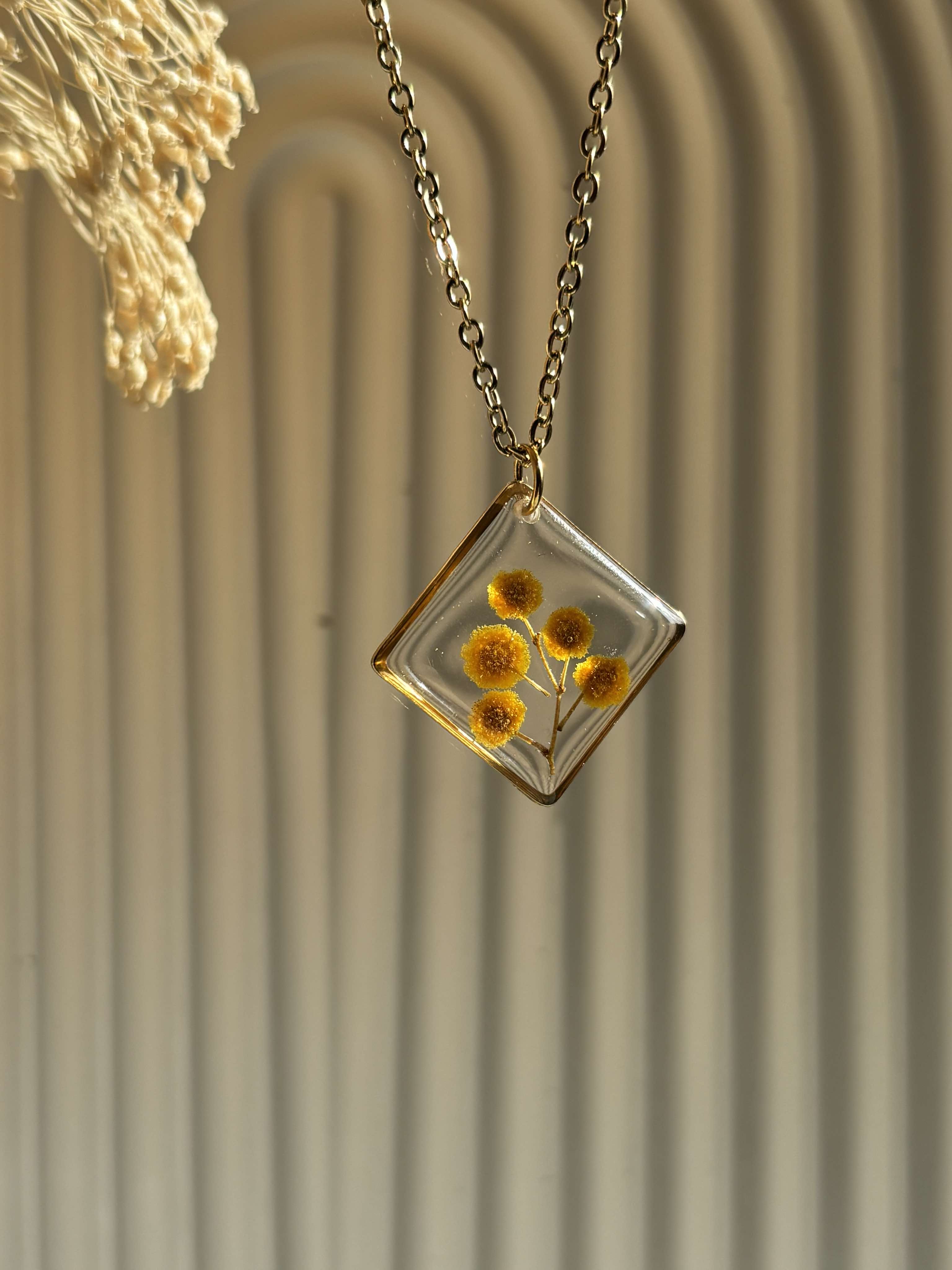 Collier mimosa