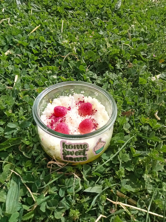 Bougie fraise