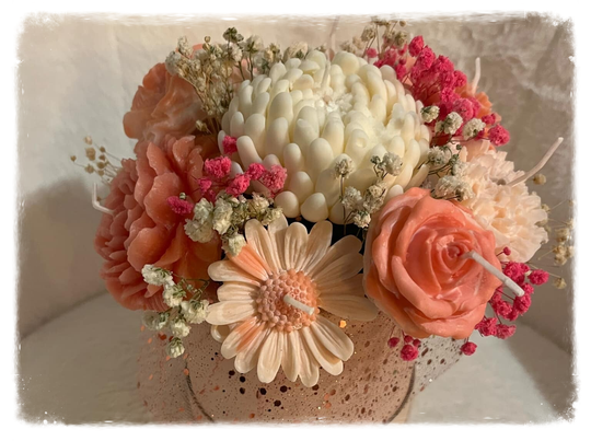 Coffret de fleur éternelle (bougies)