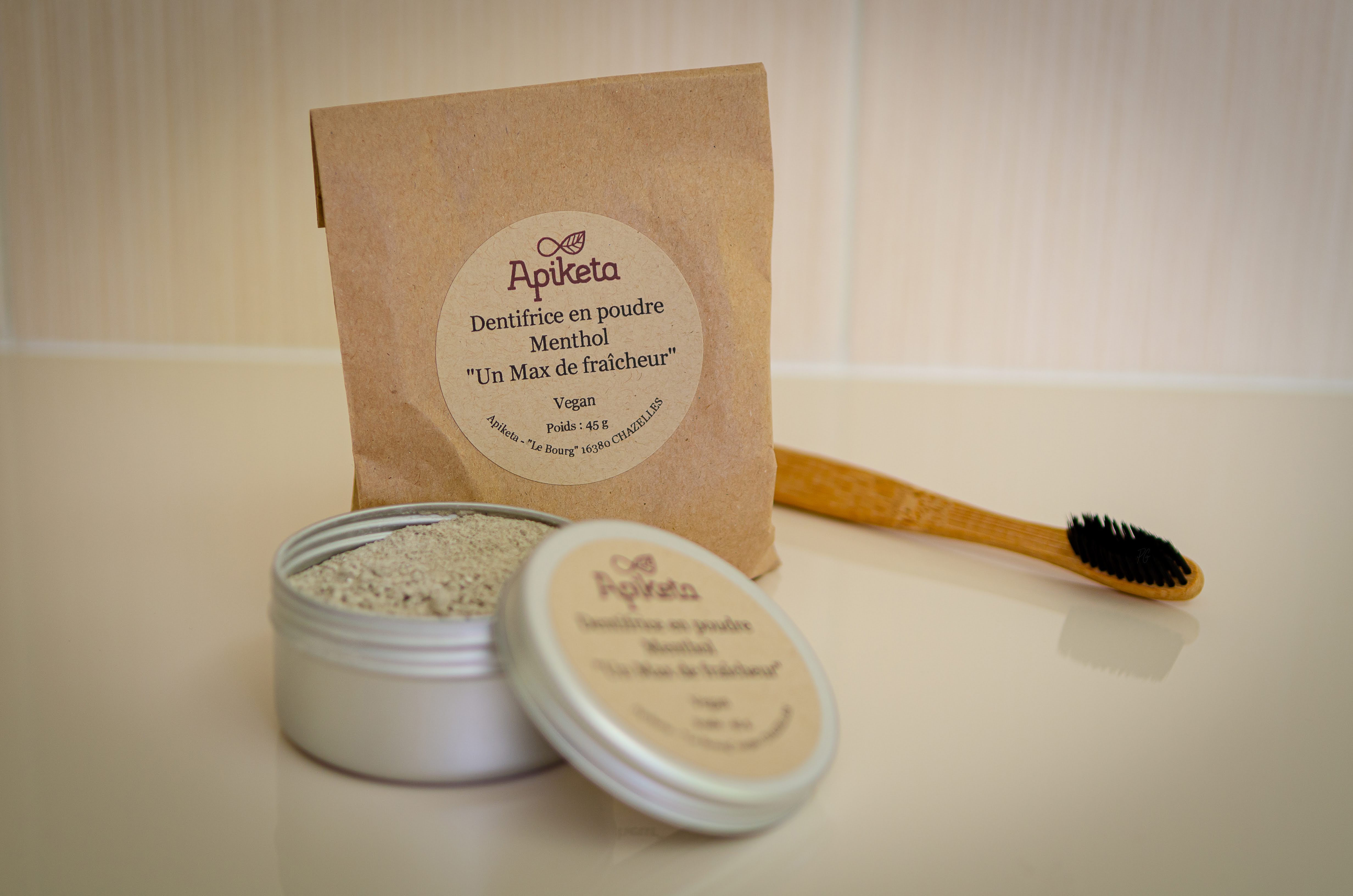 Dentifrice en poudre Apiketa
