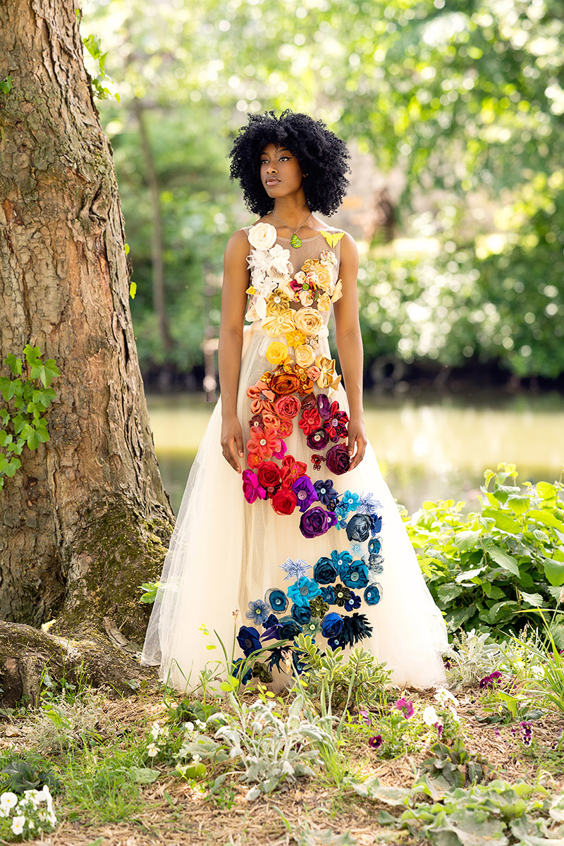 Robe fleur