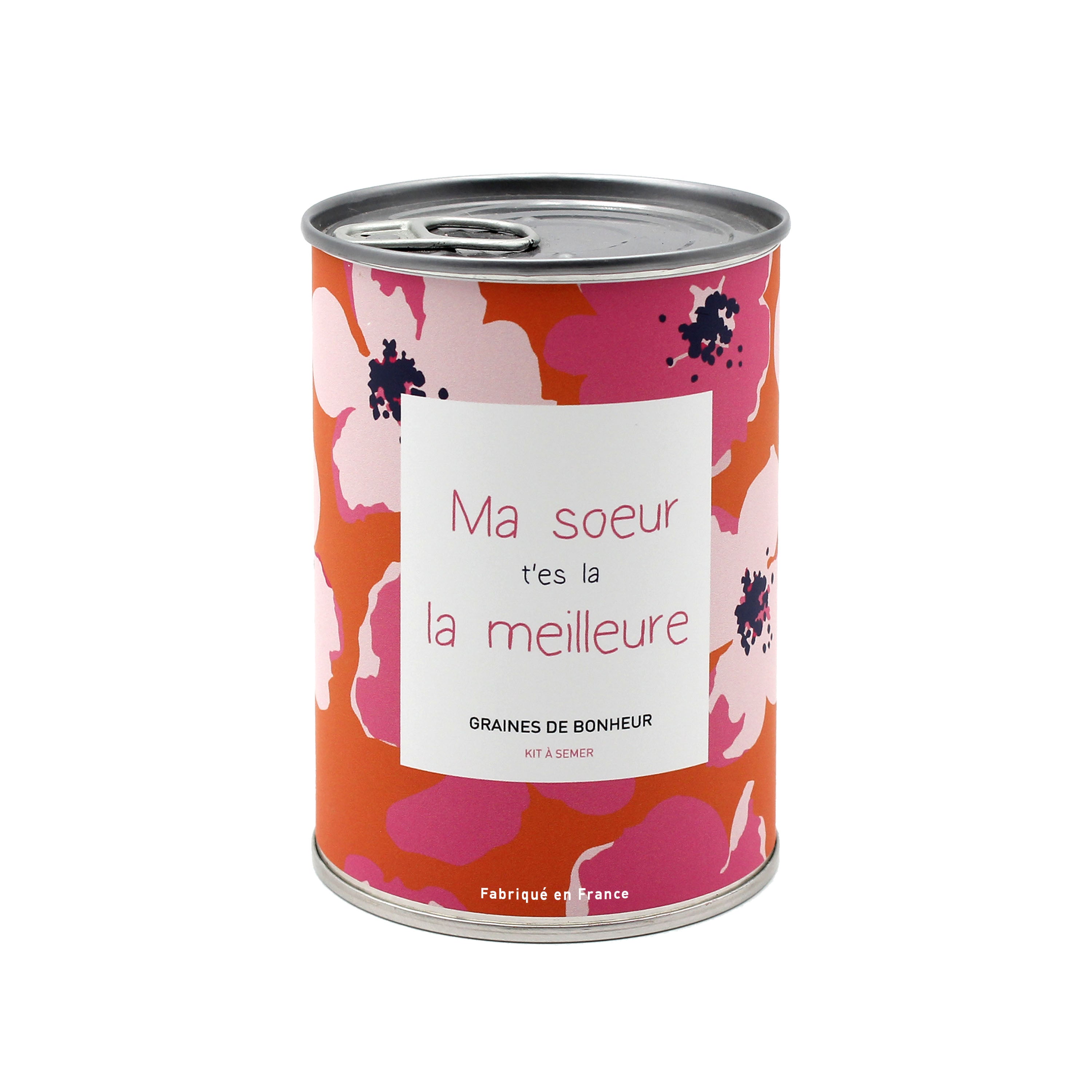 Kit à semer Ma soeur t'es la meilleure fabriqué en France