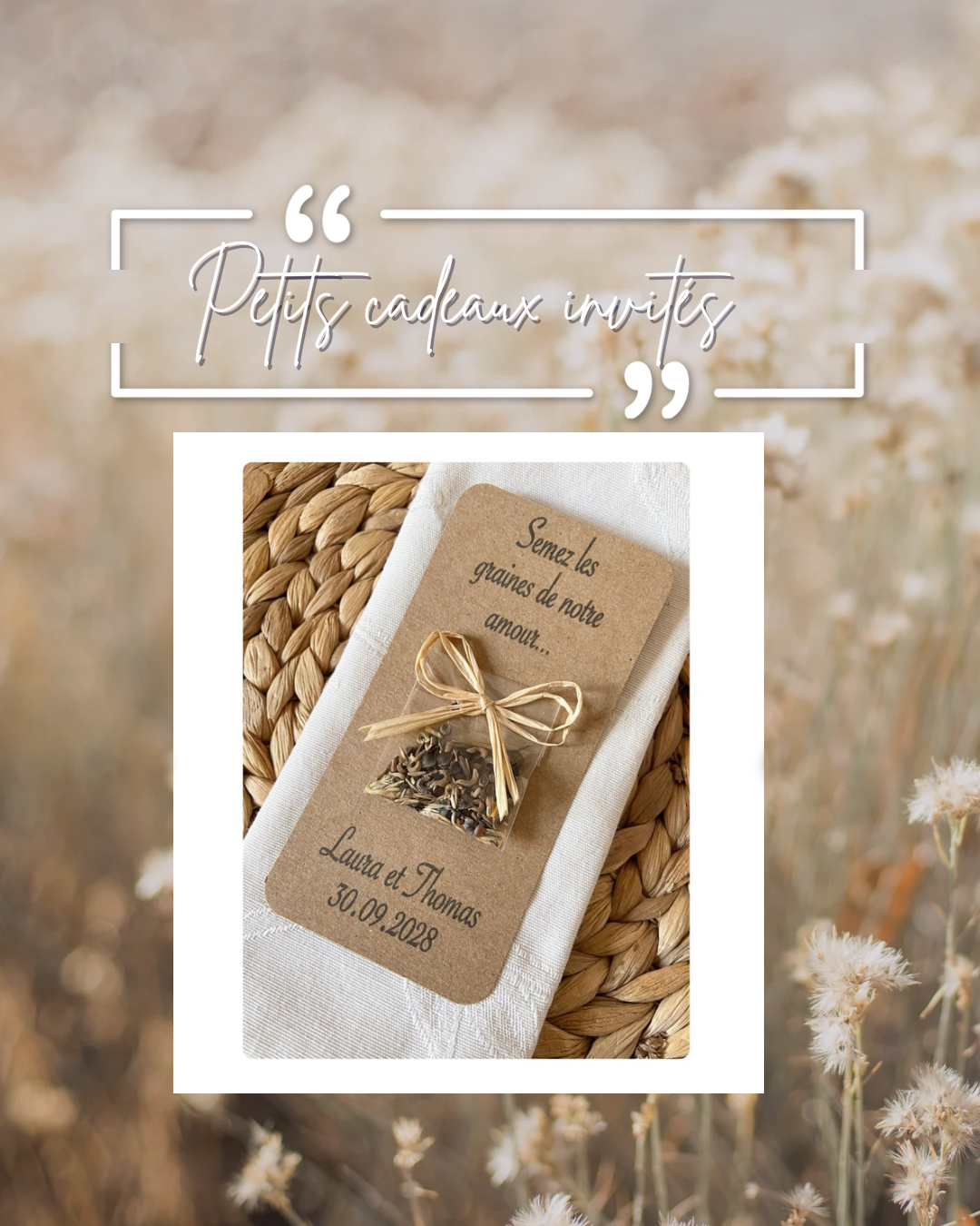 Cadeaux invités